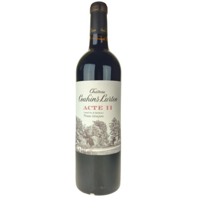 Pessac-Léognan rouge Acte 2 2020, Château Couhins-Lurton
